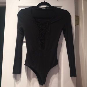 Black bodysuit! NEVER WORN